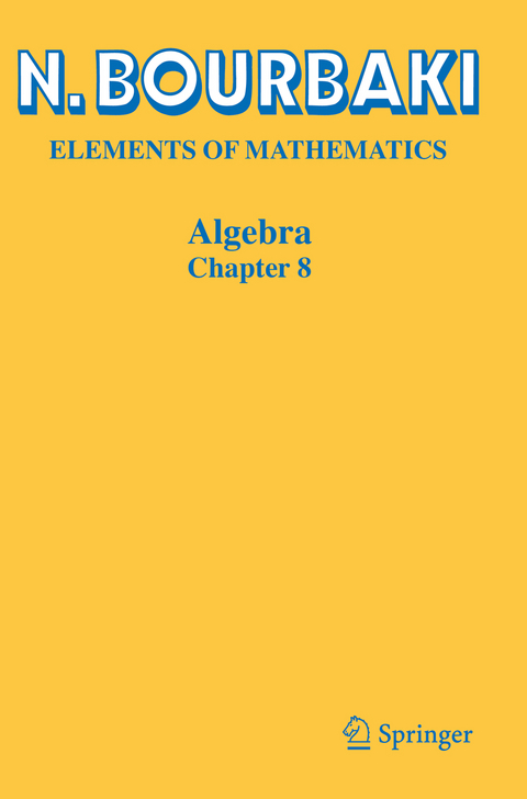 Algebra - N. Bourbaki