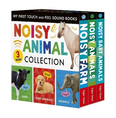 Noisy Animal 3-Book Boxed Set: My First Touch and Feel Sound Books -  Tiger Tales