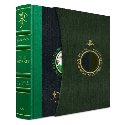 The Hobbit Deluxe Illustrated by the Author - J R R Tolkien