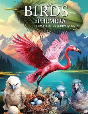 Birds Ephemera Book - Kate Curry, Poortoast Designs
