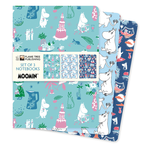 Moomin Classics Set of 3 Standard Notebooks - 