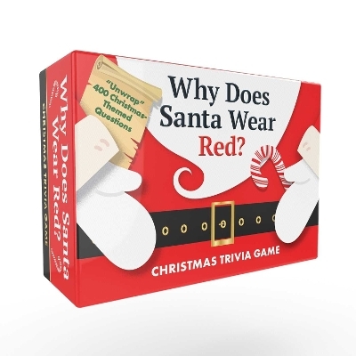 Why Does Santa Wear Red? Christmas Trivia Game -  Adams Media