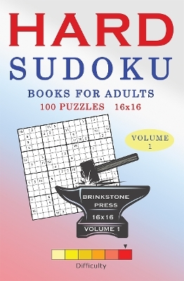 Hard Sudoku Books for Adults - Brinkstone Press, Melissa Allen