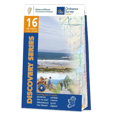 Donegal, Fermanagh, Leitrim & Sligo -  Ordnance Survey Ireland