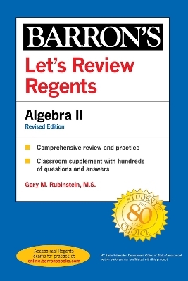 Let's Review Regents: Algebra II Revised Edition - Gary M. Rubenstein  M.S.