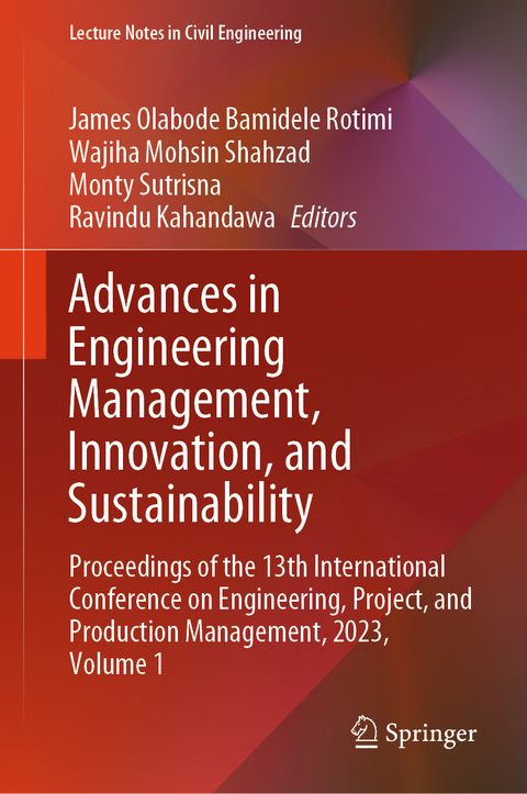 Advances in Engineering Management, Innovation, and Sustainability - 