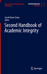 Second Handbook of Academic Integrity - Eaton, Sarah Elaine