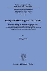 Die Quantifizierung des Vertrauens. - Philipp Tilk