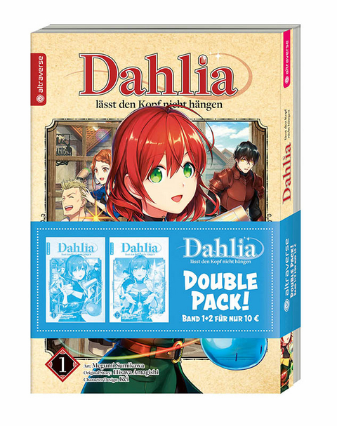 Dahlia lässt den Kopf nicht hängen Double Pack 01 & 02 - Megumi Sumikawa, Hisaya Amagishi,  Kei