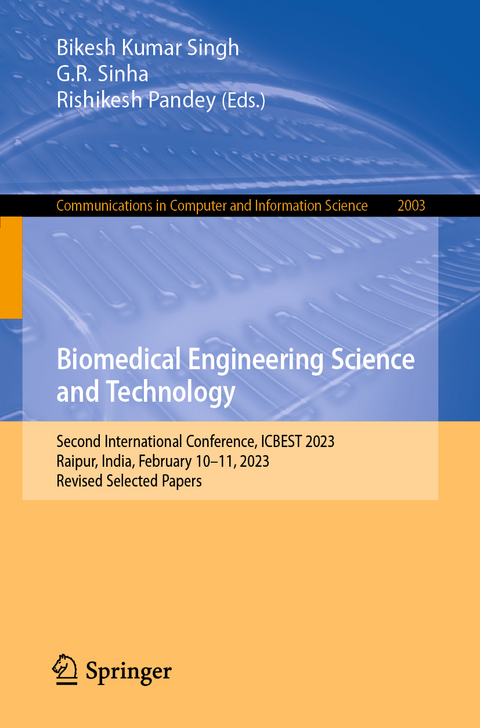 Biomedical Engineering Science and Technology - 