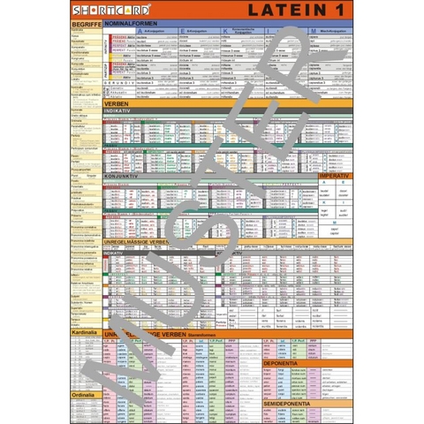 Shortcard / Latein 1 - Gernot Grinschgl