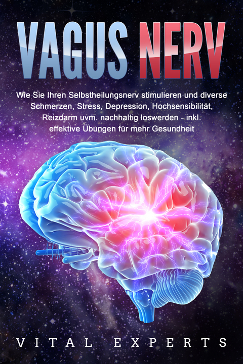 VAGUS NERV: Wie Sie Ihren Selbstheilungsnerv stimulieren und diverse Schmerzen, Stress, Depression, Hochsensibilität, Reizdarm uvm. nachhaltig loswerden - inkl. effektive Übungen für mehr Gesundheit - Vital Experts