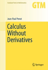 Calculus Without Derivatives - Jean-Paul Penot