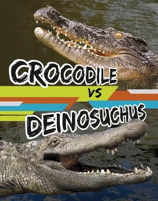 Crocodile vs Deinosuchus - Charles C. Hofer