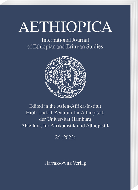 Aethiopica 26 (2023) - 