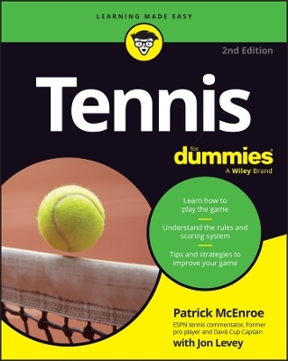 Tennis For Dummies - Patrick McEnroe, Jon Levey