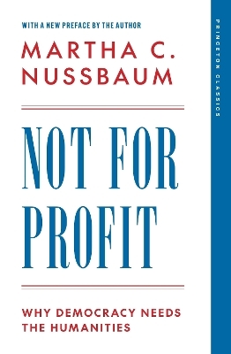 Not for Profit - Martha C. Nussbaum