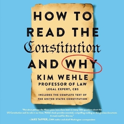 How to Read the Constitution--And Why - 