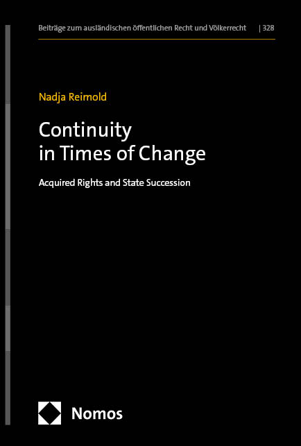 Continuity in Times of Change - Nadja Reimold