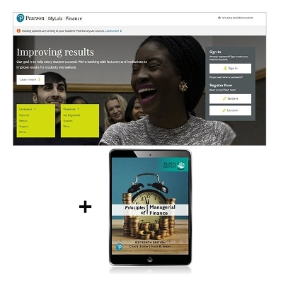 Principles of Managerial Finance, Global Edition -- MyLab Finance with Pearson eText - Chad Zutter, Scott Smart