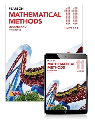 Pearson Mathematical Methods Queensland 11 Student Book with eBook - Nicola Silva