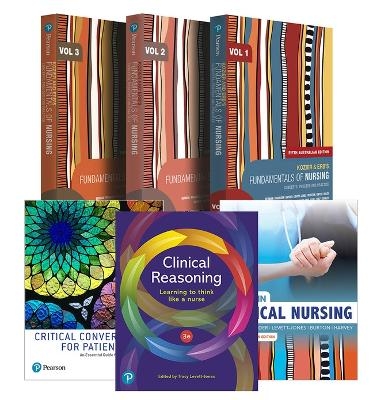 Fundamentals Nursing Vols 1-3 + Skills in Clinical Nursing + Clinical Reasoning + Critical Conversations Patient Safety - Audrey Berman, Geralyn Frandsen, Shirlee Snyder, Tracy Levett-Jones, Adam Burston