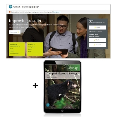 Campbell Essential Biology, Global Edition -- Modified Mastering Biology with Pearson with eText - Eric Simon, Jane Reece, Rebecca Burton, Jean Dickey