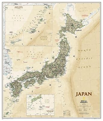 Japan Executive, laminated - National Geographic Maps