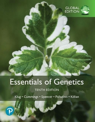 Essentials of Genetics, Global Edition -- Modified Mastering Genetics with Pearson eText - William Klug, Michael Cummings, Charlotte Spencer