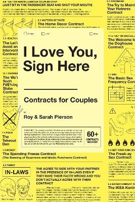 I Love You, Sign Here - Roy Pierson, Sarah Pierson