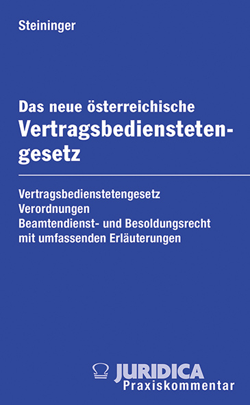 Das neue österreichische Vertragsbedienstetengesetz - Gabriele Steininger