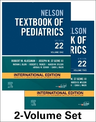 Nelson Textbook of Pediatrics, 2-Volume Set - International Edition - 