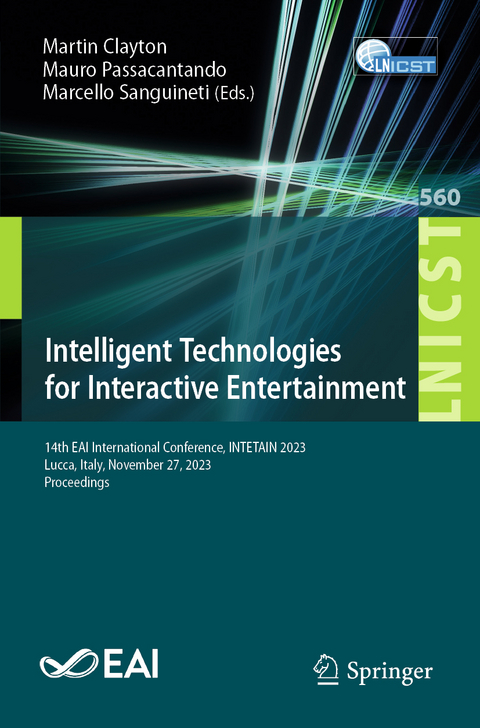 Intelligent Technologies for Interactive Entertainment - 