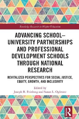 Advancing School-University Partnerships and Professional Development Schools through National Research - 