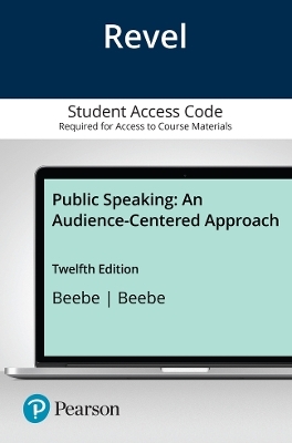 Public Speaking - Steven Beebe, Susan Beebe
