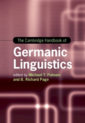 The Cambridge Handbook of Germanic Linguistics - 