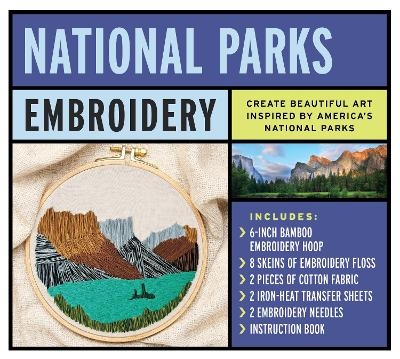 National Parks Embroidery kit - Ken Jones  Jr.