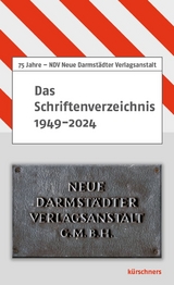 Das Schriftenverzeichnis 1949 bis 2024 - 