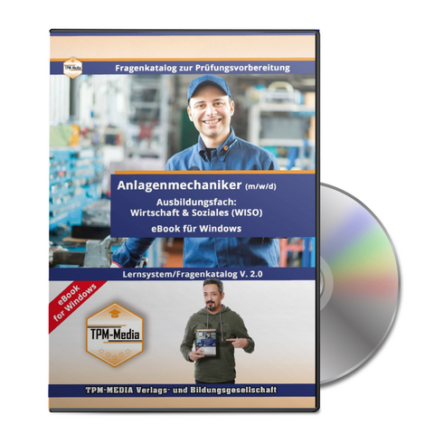 Anlagenmechaniker (m/w/d) - eBook Fragenkatalog für Windows Ausbildungsfach: Wirtschaft & Soziales (WISO) - Thomas Mueller