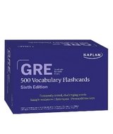 GRE Vocabulary Flashcards, Sixth Edition + Online Access to Review Your Cards, a Practice Test, and Video Tutorials - Kaplan Test Prep