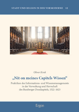 „Nit on meines Capitels Wissen“ - Oliver Kruk