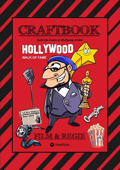 CRAFTBOOK - HOLLYWOOD STORY - TOLLE MOTIVE - FILM - GENRE - REGISSEUR RAFFAEL - SET - RÄTSEL - KNIFFELIGES - FUNNY GAME - Gabriele André, Wolfgang André