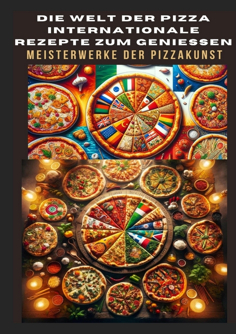 DIE WELT DER PIZZA: INTERNATIONALE REZEPTE ZUM GENIESSEN: Meisterwerke der Pizzakunst: Das ultimative Kochbuch für traditionelle und kreative Pizzarezepte – von klassisch bis glutenfrei und vegan - Bianca Leopold