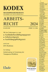 KODEX Arbeitsrecht 2024 - Stech, Edda; Ercher-Lederer, Gerda; Doralt, Werner