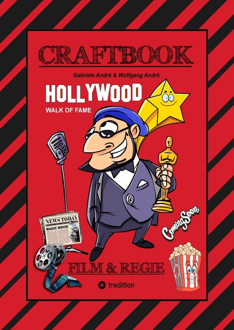 CRAFTBOOK - HOLLYWOOD STORY - TOLLE MOTIVE - FILM - GENRE - REGISSEUR RAFFAEL - SET - RÄTSEL - KNIFFELIGES - FUNNY GAME - Gabriele André, Wolfgang André