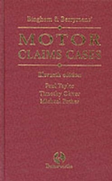 Bingham and Berryman's Motor Claims Cases - Taylor, Paul J.; Oliver, Timothy; Pether, Michael; Bingham, Leonard