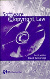 Software Copyright Law - Bainbridge, David