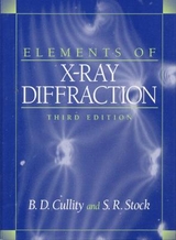 Elements of X-Ray Diffraction - Cullity, B.D.