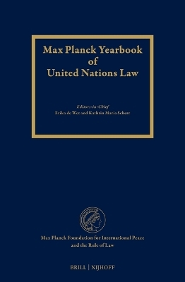 Max Planck Yearbook of United Nations Law, Volume 25 (2021) - 