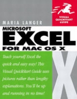 Excel X for Mac OS X - Langer, Maria